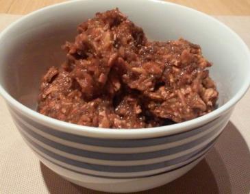 Overnight Oats mit Apfel- und Zwetschkenpüree Overnight Oats mit Apfel- und Zwetschkenpüree