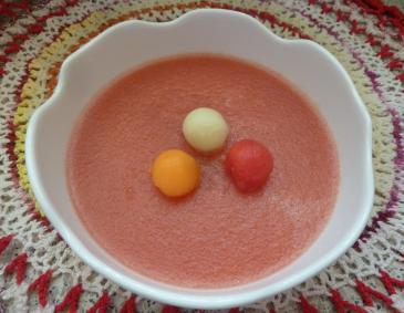 Melonenpudding Melonenpudding