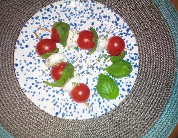 Caprese-Spieße Caprese-Spieße