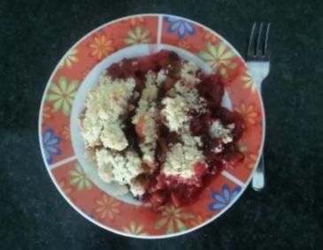 Zwetschkencrumble Zwetschkencrumble