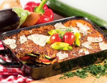 Zucchiniauflauf mit Quinoa Zucchiniauflauf mit Quinoa