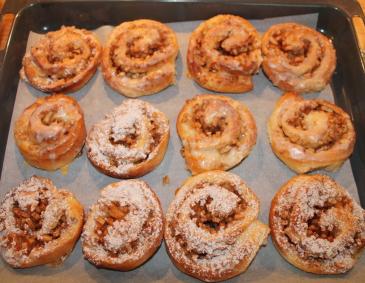 Apfel-Nuss-Schnecken Apfel-Nuss-Schnecken