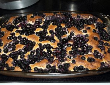 Saftiger Heidelbeerkuchen Saftiger Heidelbeerkuchen