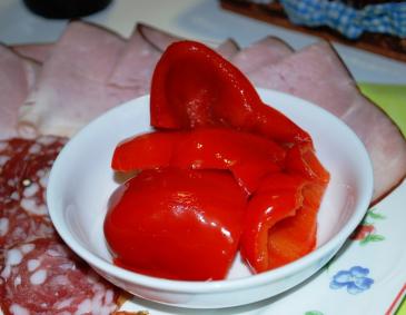 Eingelegte Ölpaprika Eingelegte Ölpaprika