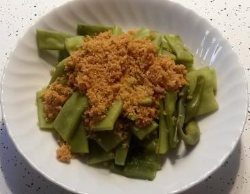 Fisolen mit Brösel und Butter Fisolen mit Brösel und Butter