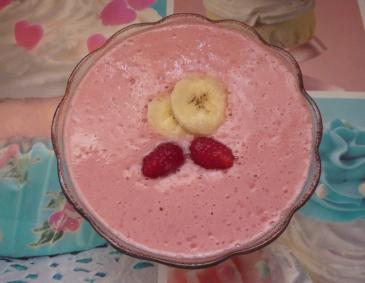 Himbeer-Bananen Shake Himbeer-Bananen Shake
