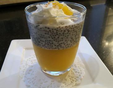 Chia-Mango-Pudding Chia-Mango-Pudding