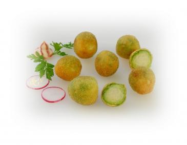Frittierte Kohlsprossen Frittierte Kohlsprossen