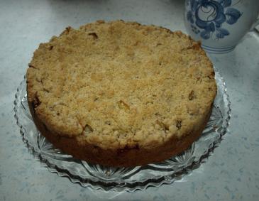 Apfel-Streuselkuchen mit Puddingcreme Apfel-Streuselkuchen mit Puddingcreme