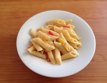 Penne mit Paprika-Rahmsauce Penne mit Paprika-Rahmsauce
