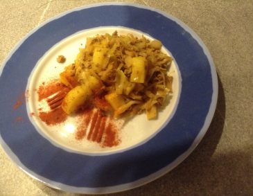 Krauteintopf mit Faschiertem und Erdäpfeln Krauteintopf mit Faschiertem und Erdäpfeln