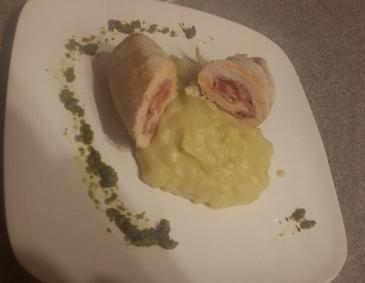 Pikante Putenrouladen Pikante Putenrouladen