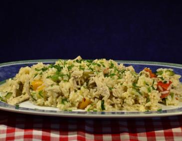 Gebratener Khao Pad-Reis Gebratener Khao Pad-Reis