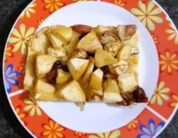 Mürber Apfelkuchen mit Maroni Mürber Apfelkuchen mit Maroni