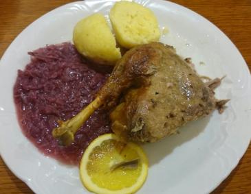 Gänsebraten mit Rotkraut Gänsebraten mit Rotkraut