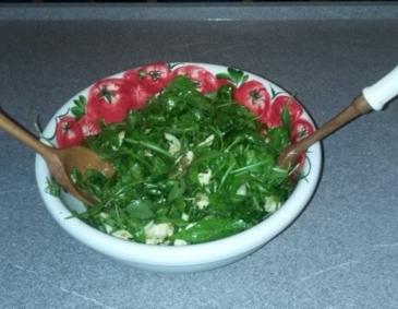 Rucola-Pestosalat Rucola-Pestosalat
