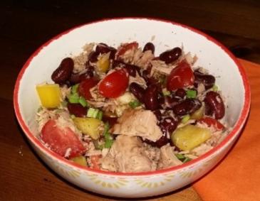 Thunfisch-Bohnensalat Thunfisch-Bohnensalat
