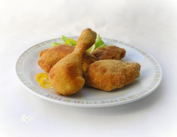 Gebackenes steirisches Huhn Gebackenes steirisches Huhn