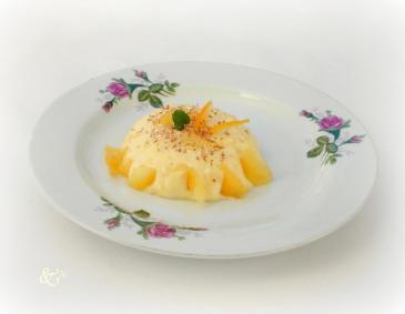 Joghurtmousse mit Kaki Joghurtmousse mit Kaki
