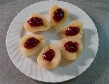 Birnen mit Preiselbeeren Birnen mit Preiselbeeren