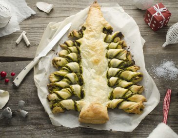 Pesto-Weihnachtsbaum Pesto-Weihnachtsbaum