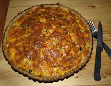 Vollkorn-Gemüse-Quiche Vollkorn-Gemüse-Quiche