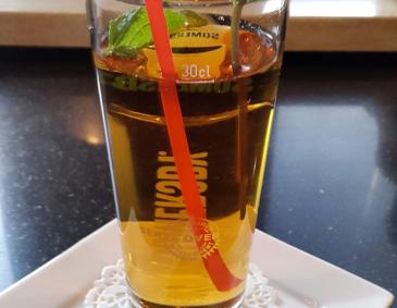 Früchte-Eistee mit frischer Minze Früchte-Eistee mit frischer Minze