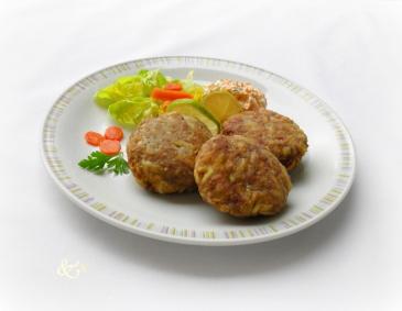 Fleisch-Kartoffel-Laibchen Fleisch-Kartoffel-Laibchen
