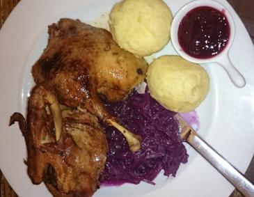 Ente mit Rotkraut Ente mit Rotkraut
