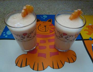 Blutorangen-Sauermilch Blutorangen-Sauermilch