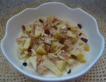 Apfel-Mandel-Müsli Apfel-Mandel-Müsli