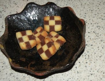 Schwarz-Weiss-Gebäck Schwarz-Weiss-Gebäck