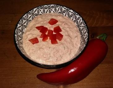 Paprika-Topfen-Aufstrich Paprika-Topfen-Aufstrich
