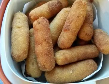 Erdäpfelkroketten Erdäpfelkroketten