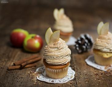 Bratapfel Cupcakes Bratapfel Cupcakes