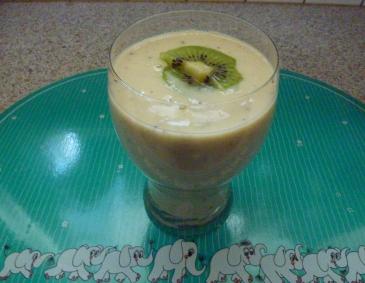Bananen-Kiwi-Smoothie Bananen-Kiwi-Smoothie