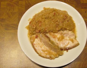 Sauerkraut mit Apfel und Speck Sauerkraut mit Apfel und Speck