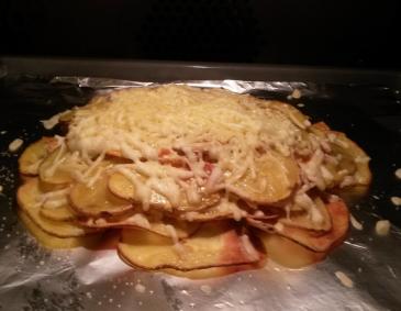 Überbackene Käsechips Überbackene Käsechips