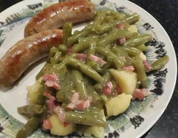 Fisolengemüse süß-sauer Fisolengemüse süß-sauer