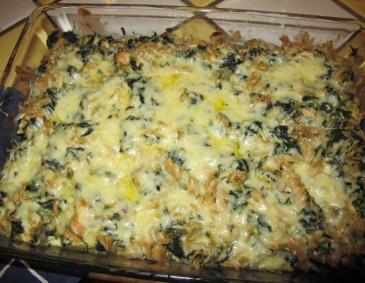 Spinat-Lachs-Auflauf Spinat-Lachs-Auflauf