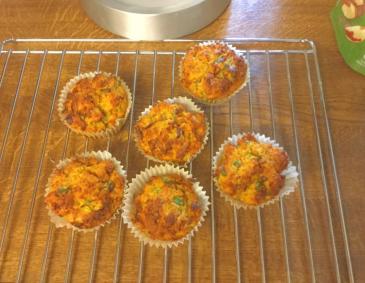 Käse-Zucchini-Muffins Käse-Zucchini-Muffins
