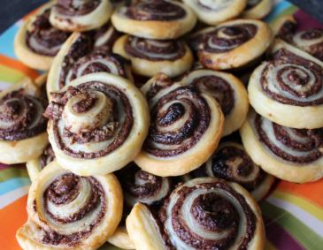 Nutellaschnecken Nutellaschnecken