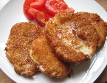 Gebackener Mozzarella Gebackener Mozzarella