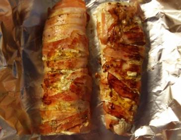 Schweinslungenbraten im Speck-Mantel Schweinslungenbraten im Speck-Mantel