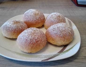 Glutenfreie Backofen-Krapfen Glutenfreie Backofen-Krapfen