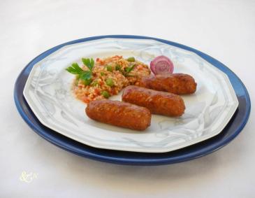 Cevapcici mit Duvecreis, Selbstgemacht Cevapcici mit Duvecreis, Selbstgemacht