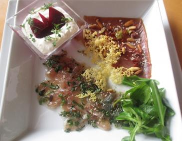 Thunfisch-Carpaccio Thunfisch-Carpaccio