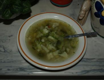 Gemüsesuppe mit Erdäpfeln Gemüsesuppe mit Erdäpfeln