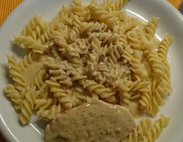 Schweinssteak an Gorgonzolasauce Schweinssteak an Gorgonzolasauce