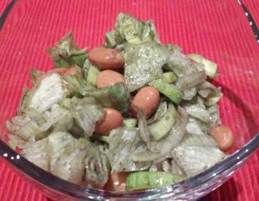 Steirischer Eisbergsalat Steirischer Eisbergsalat
